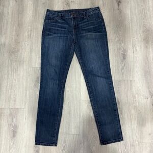 Simply Vera Vera Wang Jeans Women's Size 6 Dark Wash Straight Leg Denim